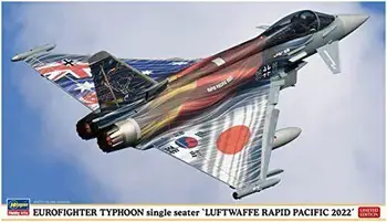 Одноместный истребитель Hasegawa 02430 1/72 Eurofighter Typhoon `Luftwaffe Rapid Pacific