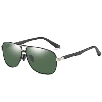 Foxi Pipi Бренд 2023 Винтажные Алюминиевые Поляризованные Классические Солнцезащитные Очки С покрытием Линз Очки для Вождения Для мужчин/женщин
