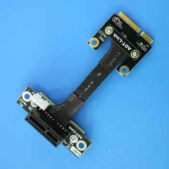 mPCIe WiFi интерфейс беспроводной сетевой карты удлинитель адаптер PCI-E x1 R61SF кабель для пайки питания PCIe 3.0x1 gen3 8G/bps